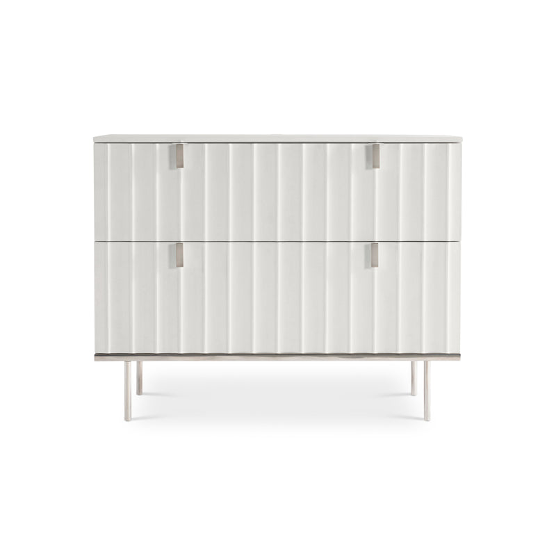 Bernhardt Modulum Faux Stone Nightstand
