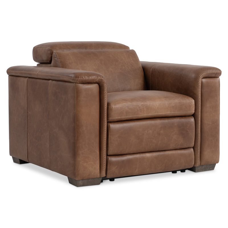 Bernhardt Lioni Leather Power Motion Chair