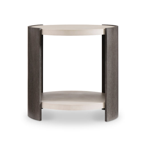 Bernhardt Prado Side Table in Porcini Finish