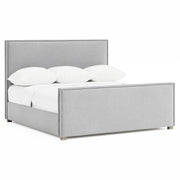 Bernhardt Sawyer Upholstered Panel Bed, King - Pebble