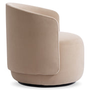 Bernhardt Crosby Fabric Swivel Chair, Beige - view 3