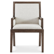 Bernhardt Outline Wooden Frame Arm Chair