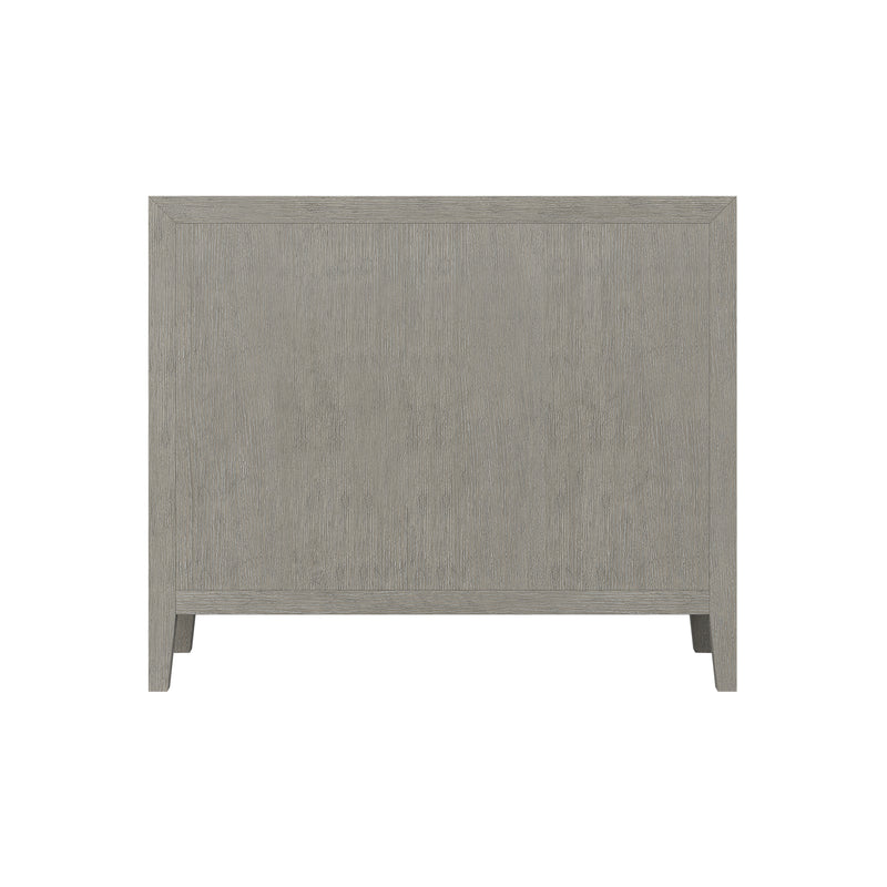 Bernhardt Linea Bachelor's Chest in Cerused Greige