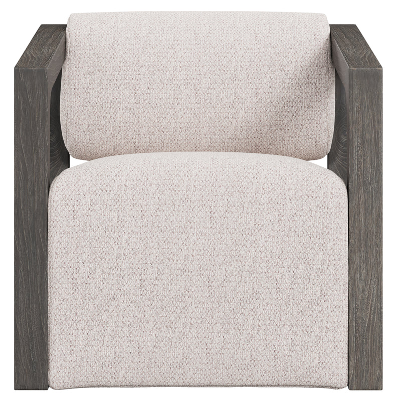 Bernhardt Leilani Outdoor Swivel Chair, Smoked Truffle Finish