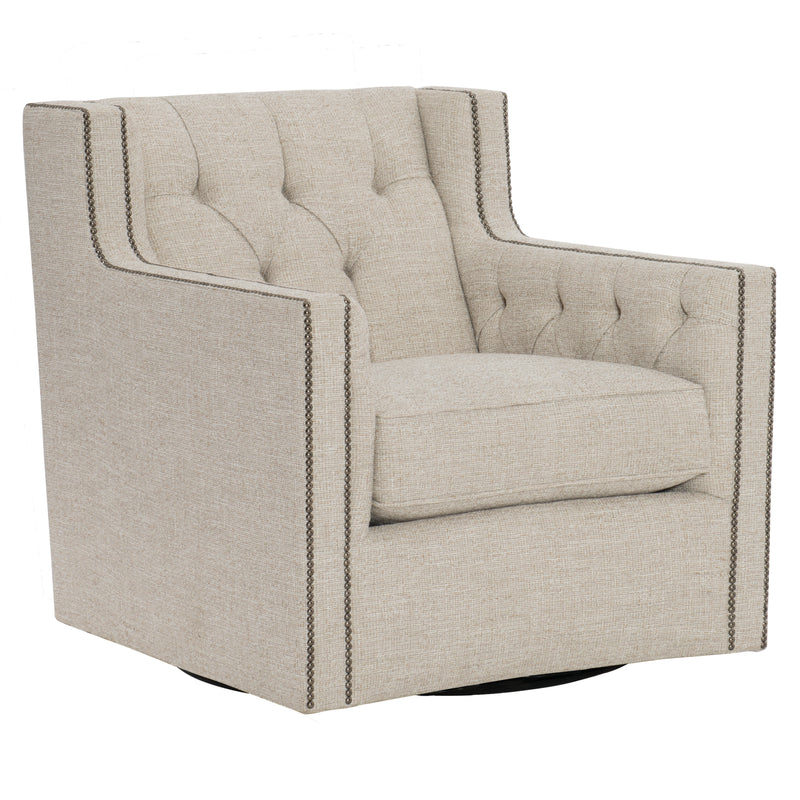 Bernhardt Candace Cream Swivel Chair