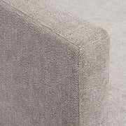 Bernhardt Linea Upholstered Arm Chair in Cerused Greige Finish