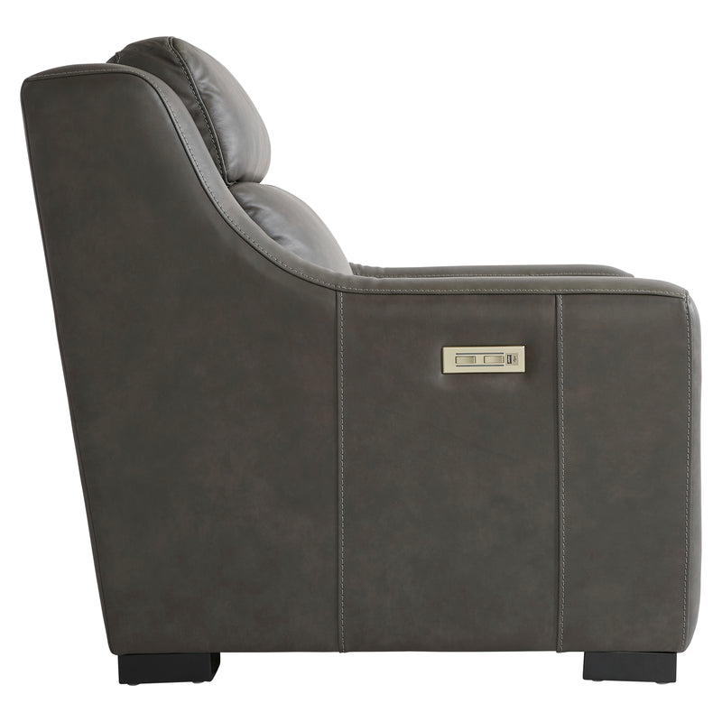 Bernhardt Germain Leather Power Motion Chair