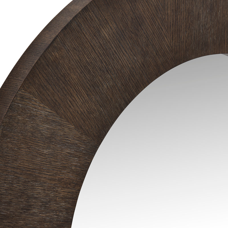 Bernhardt Linea Round Mirror