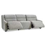 Bernhardt Gio Fabric Power Motion Sofa