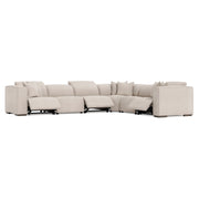 Bernhardt 6 Piece Bliss Fabric Power Motion Sectional