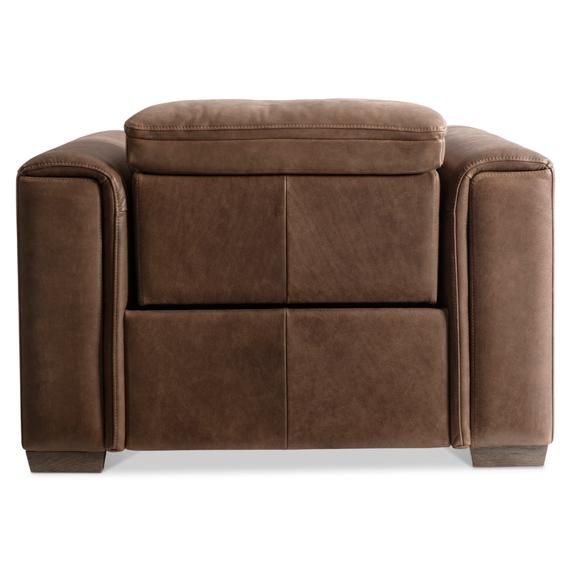 Bernhardt Billings Leather Power Motion Chair