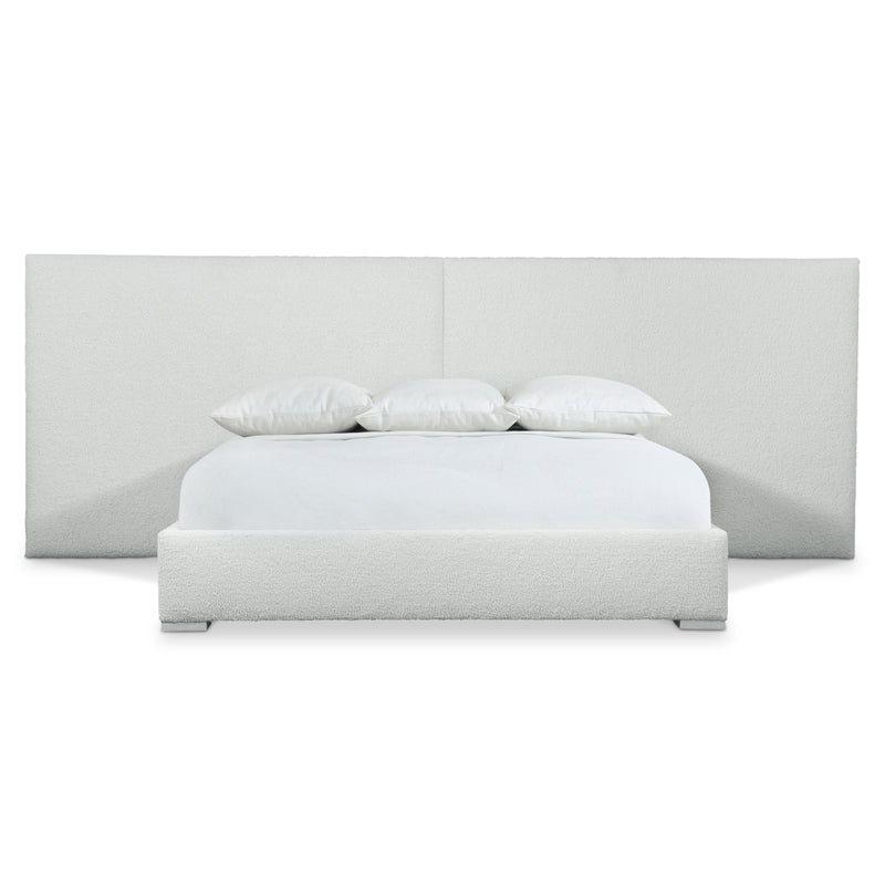 Bernhardt Solaria King Dual Headboard Fully Upholstered Panel Bed
