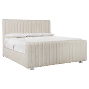 Bernhardt Silhouette Channel Upholstered King Panel Bed