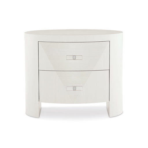 Bernhardt Axiom Oval Nightstand