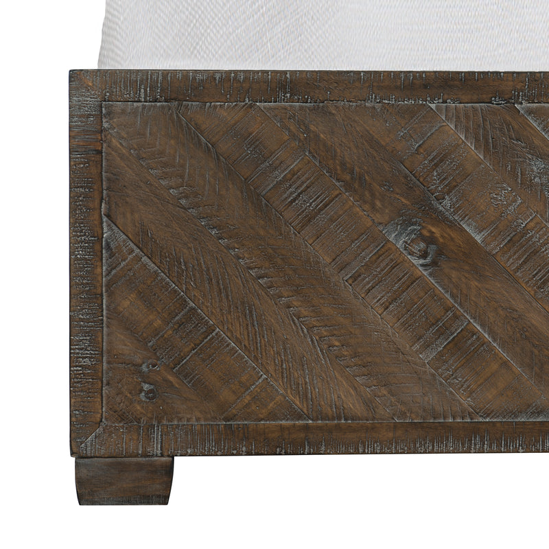 Bernhardt Fuller Wooden King Panel Bed