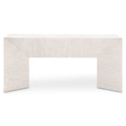 Bernhardt Solaria Console Table with 2 Wooden Pedestal Bases