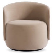 Bernhardt Crosby Fabric Swivel Chair, Beige - view 2