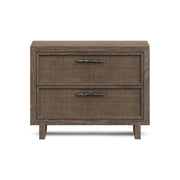 Bernhardt Casa Paros Nightstand with Woven Drawer Fronts