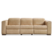 Bernhardt Nest Leather Power Motion Sofa