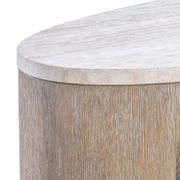 Bernhardt Loggia Oval Console Table