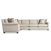 Bernhardt Barnes 4-Piece Fabric Sectional