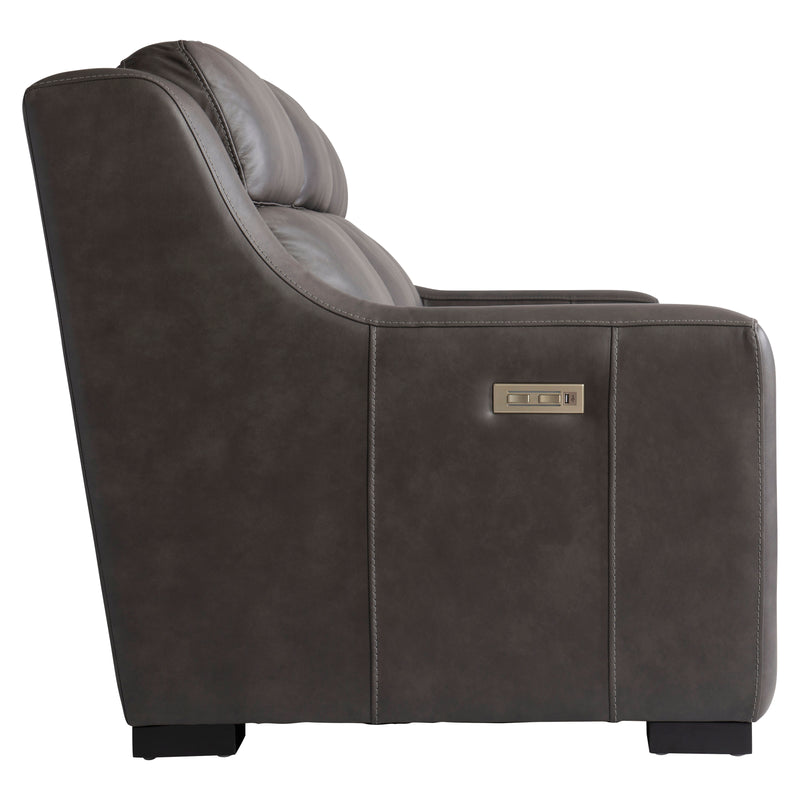 Bernhardt Germain Leather Power Motion Sofa