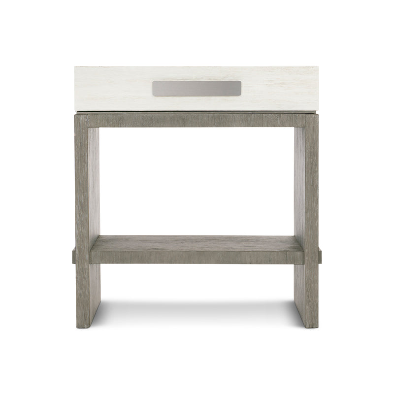 Bernhardt Foundations Nightstand in Light Shale Finish
