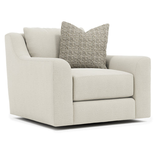 Bernhardt Gabi Boucle Fabric Swivel Chair