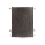Bernhardt Prado Side Table in Porcini Finish
