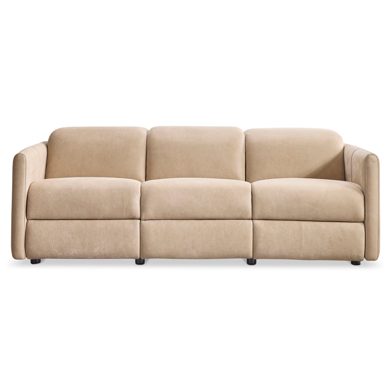 Bernhardt Sierra Leather Power Motion Sofa
