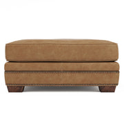 Bernhardt Grandview Leather Ottoman