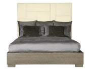 Bernhardt Mosaic Upholstered King Panel Bed