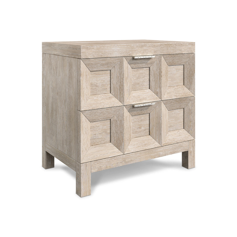 Bernhardt Prado Nightstand in Tawny Finish - 28.5-inch Width