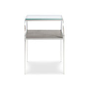 Bernhardt Cornelia Glass Side Table