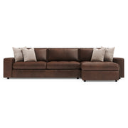 Bernhardt Nest 2-Piece Leather Sectional