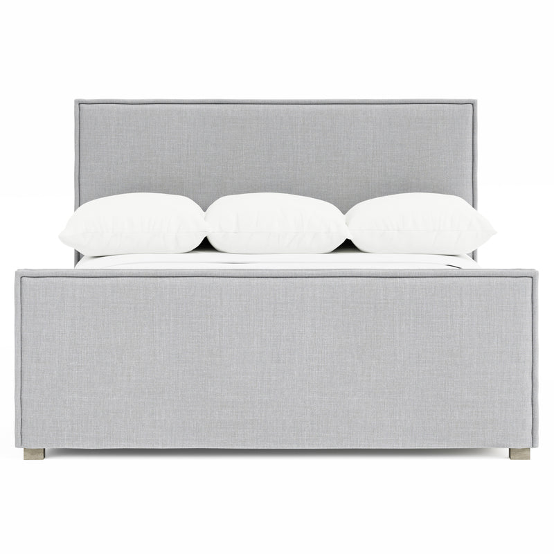 Bernhardt Sawyer Upholstered Panel Bed, King - Pebble