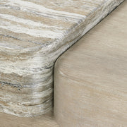 Bernhardt Arcadia Faux Stone Cocktail Table