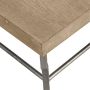Bernhardt Tribeca Cocktail Table with Metal Legs