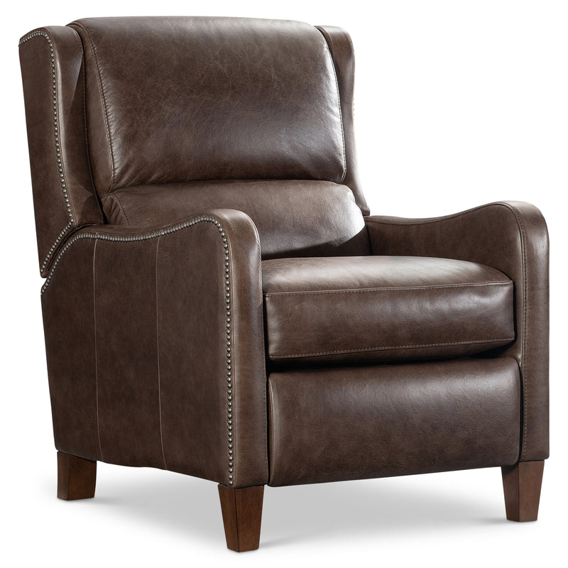 Bernhardt Landon Leather Recliner, Brown