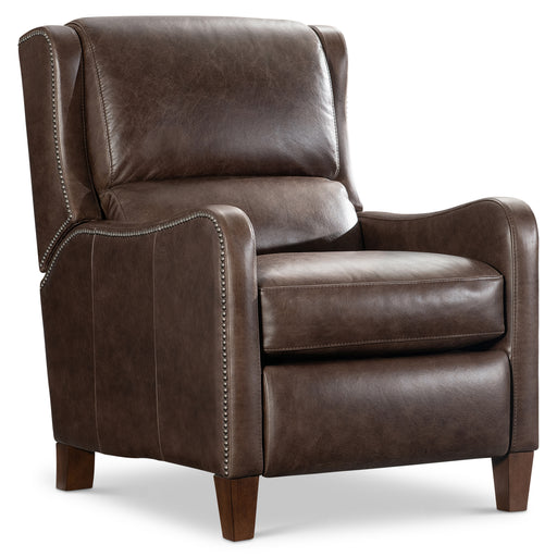Bernhardt Landon Leather Recliner, Brown