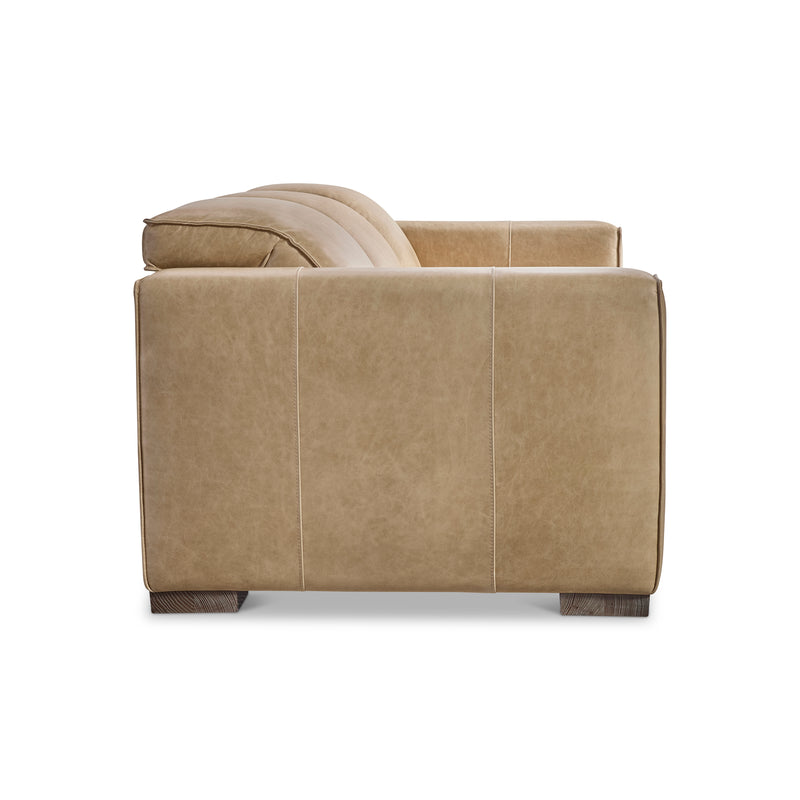 Bernhardt Nest Leather Power Motion Sofa