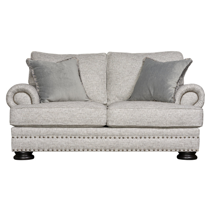 Bernhardt Foster Loveseat, Grey
