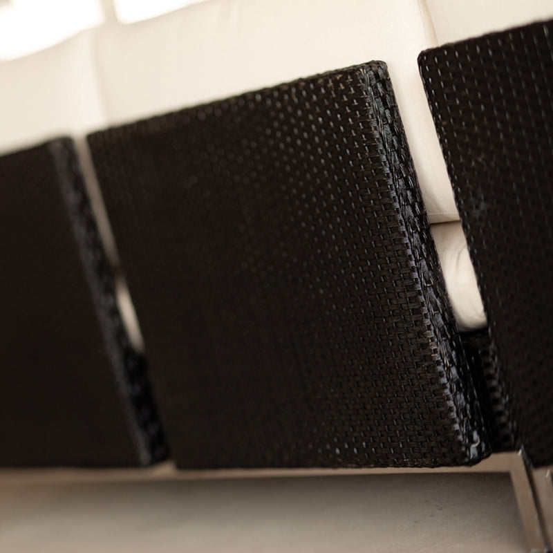 Lloyd Flanders Elements U-Shaped Wicker Sectional Set