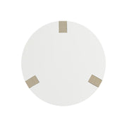 Bernhardt Axiom Round 3-Legged Chairside Table