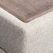 Bernhardt Vista Fabric Tray Ottoman