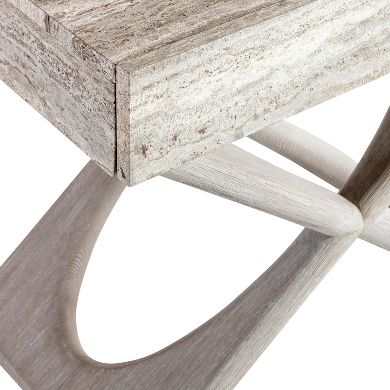 Bernhardt Sereno Travertine Nightstand