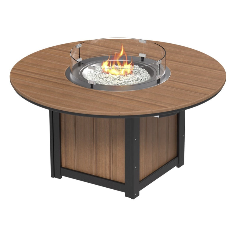 LuxCraft Lumin 60" Round Fire Table (Bar Height)