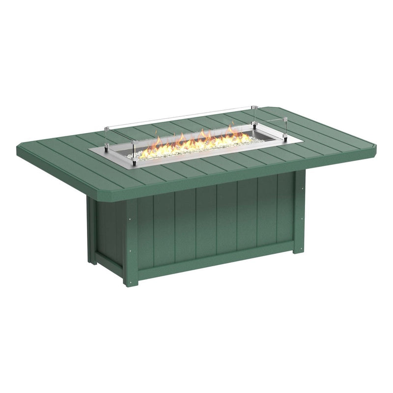 LuxCraft Lumin Rectangular Fire Table 79″