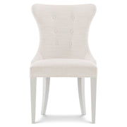 Bernhardt Silhouette Side Chair in Neutral Fabric