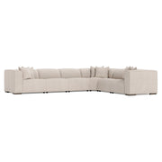 Bernhardt 6 Piece Bliss Fabric Power Motion Sectional